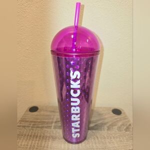 Starbucks Summer 2024 Purple Holgraphic Tumbler NWT